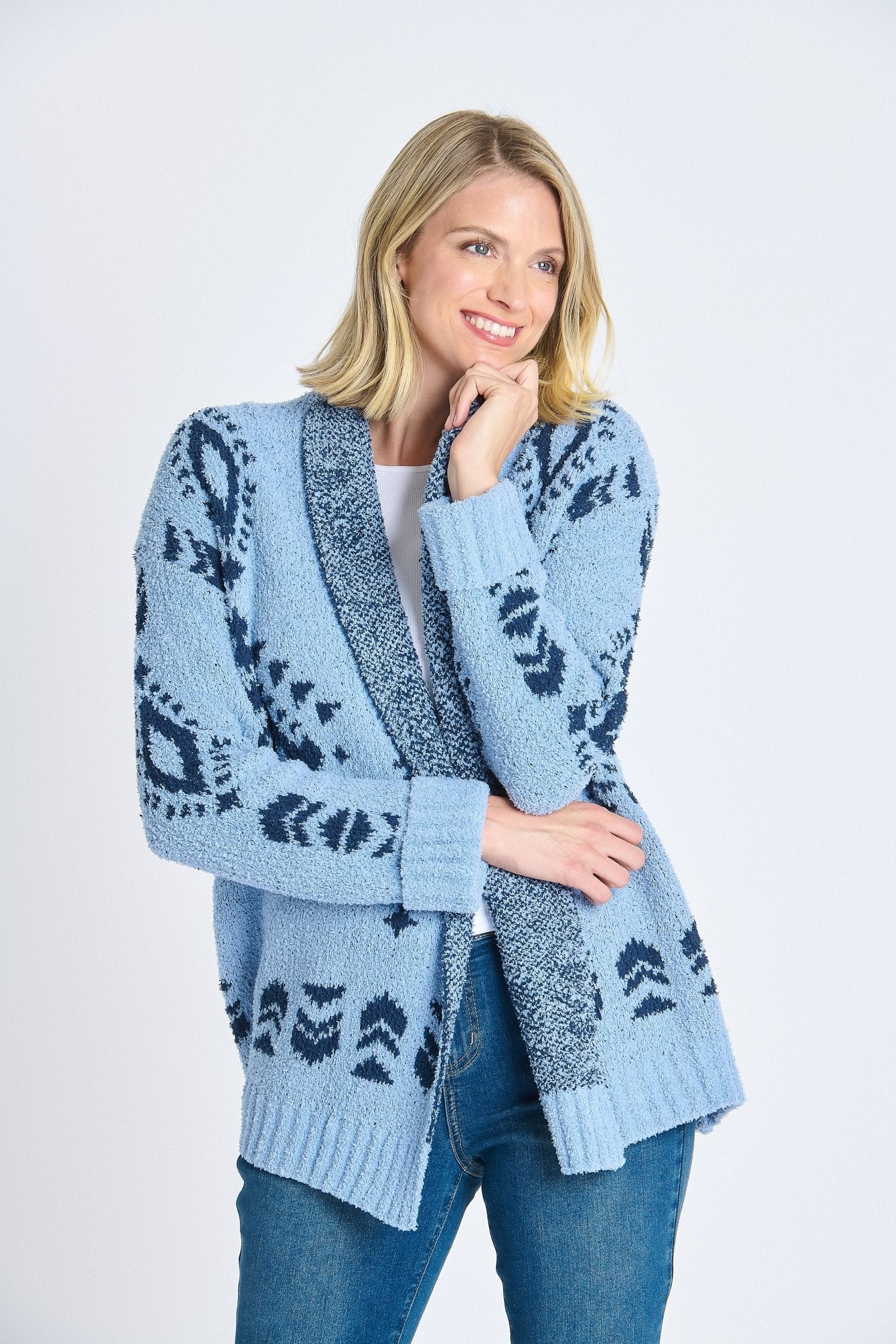 Cozy Sherpa Cardigan - DressbarnCardigan